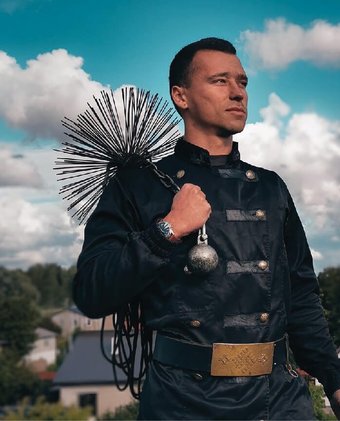 Chimney sweep Rūdolfs — SIA Dūmanis services